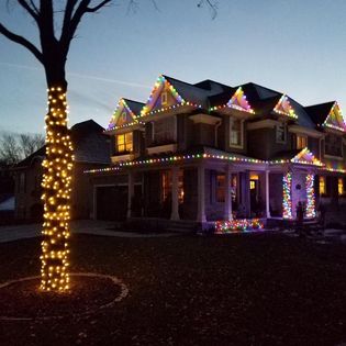 Expert LED Christmas Light Installation In Monticello, NC