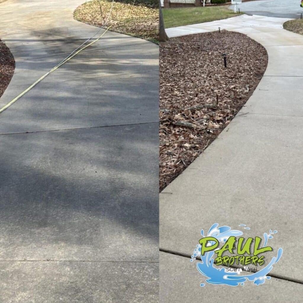 pressure washing randleman nc driveway and patio cleaning