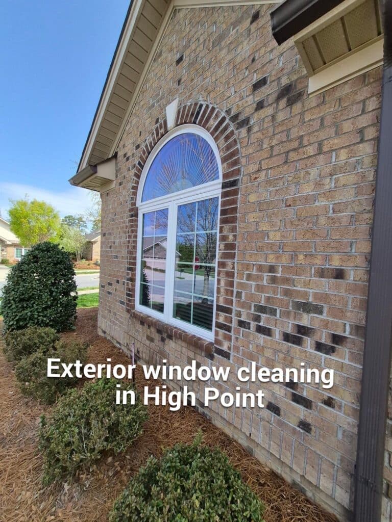 window cleaning high point after house washing