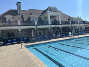 Pool area cleaning for HOA and apartment communities by Paul Brothers SoftWash