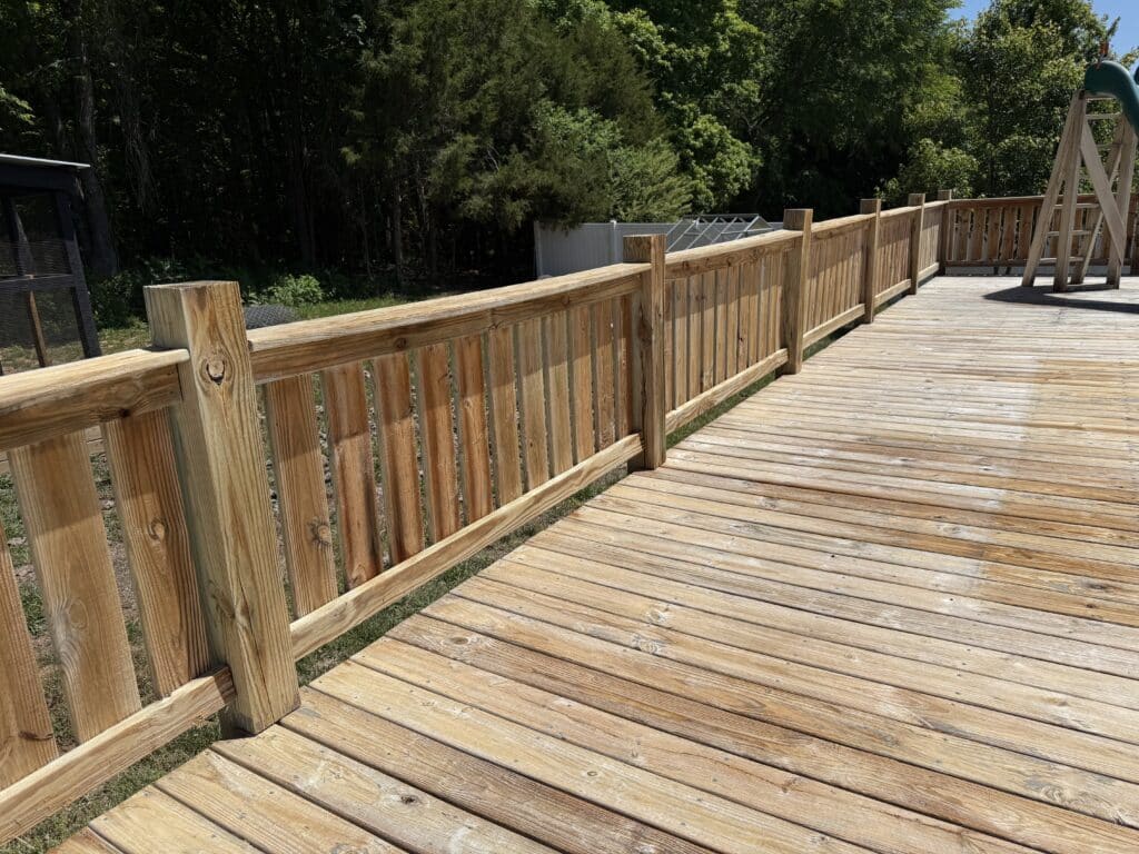 proper wood cleaning methods for deck cleaning in greensboro nc