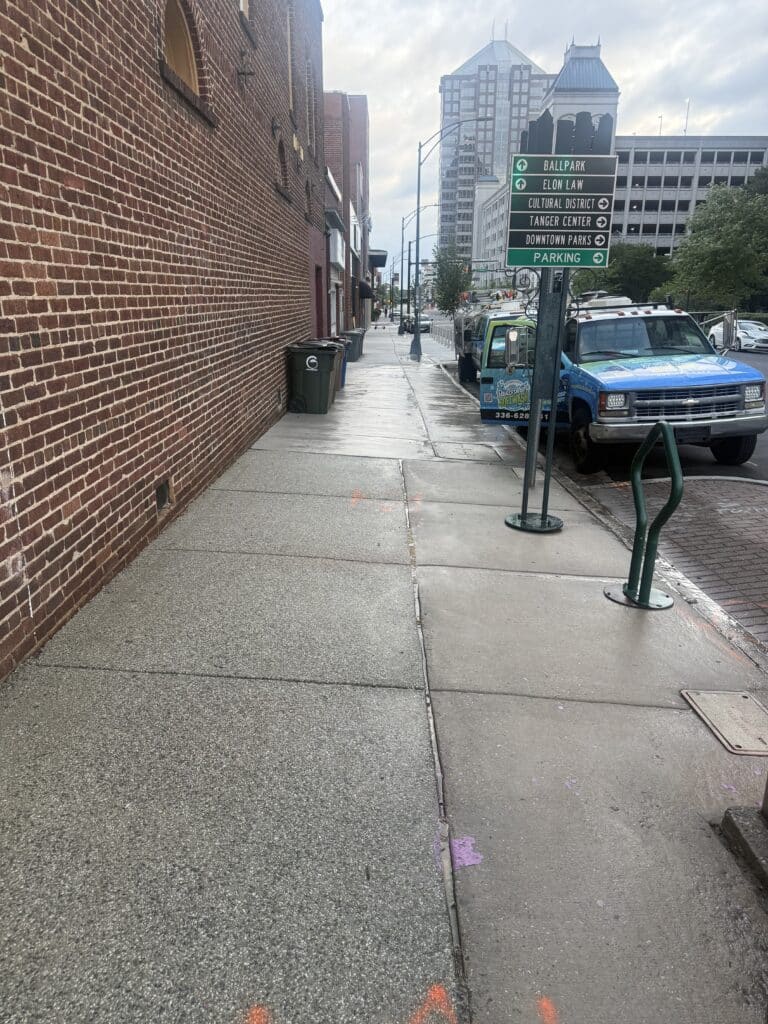 Commercial Walkway Cleaning Greensboro NC